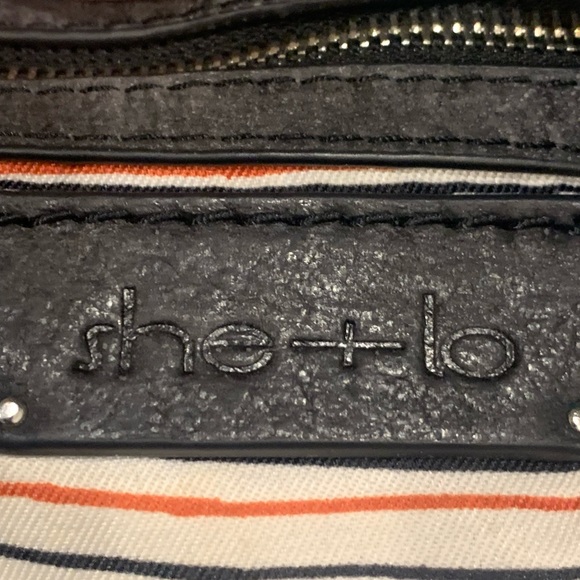 Good condition Leather She+Lo Hobo Handbag 12.5X15 - Picture 8 of 8